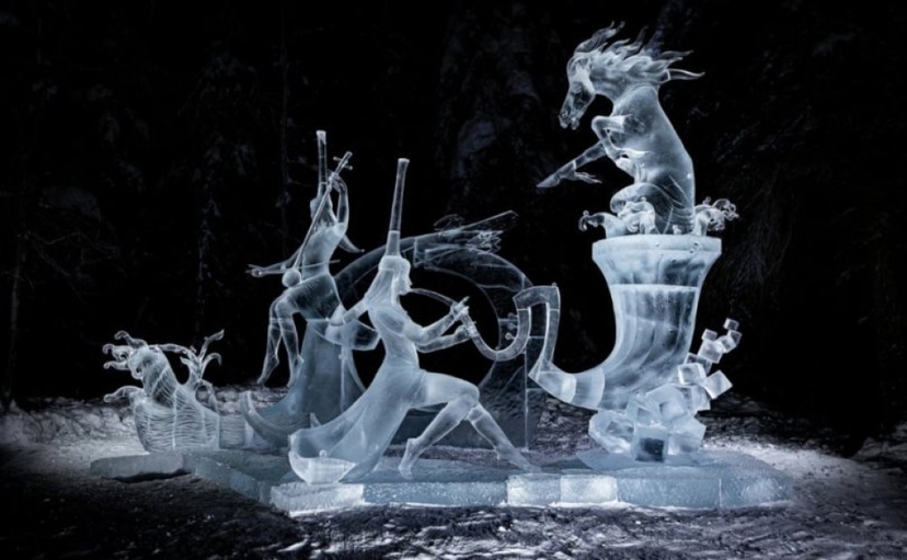 Монгол Улсын баг мөсөн сийлбэрээр дэд байр эзэллээ