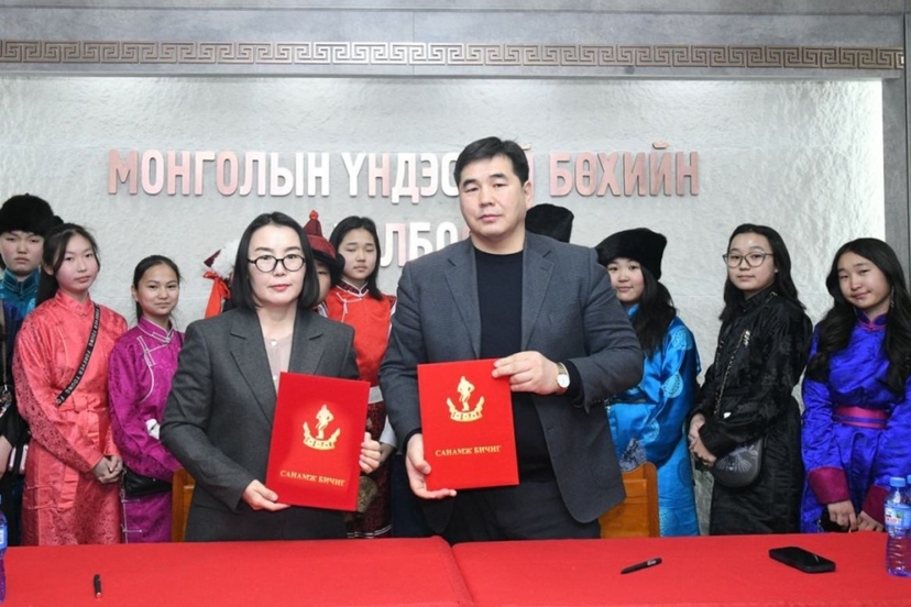 МҮБХ, НЗДТГ хүүхэд, залуучуудад үндэсний бөхийг таниулах, сурталчлах чиглэлээр санамж бичиг байгууллаа