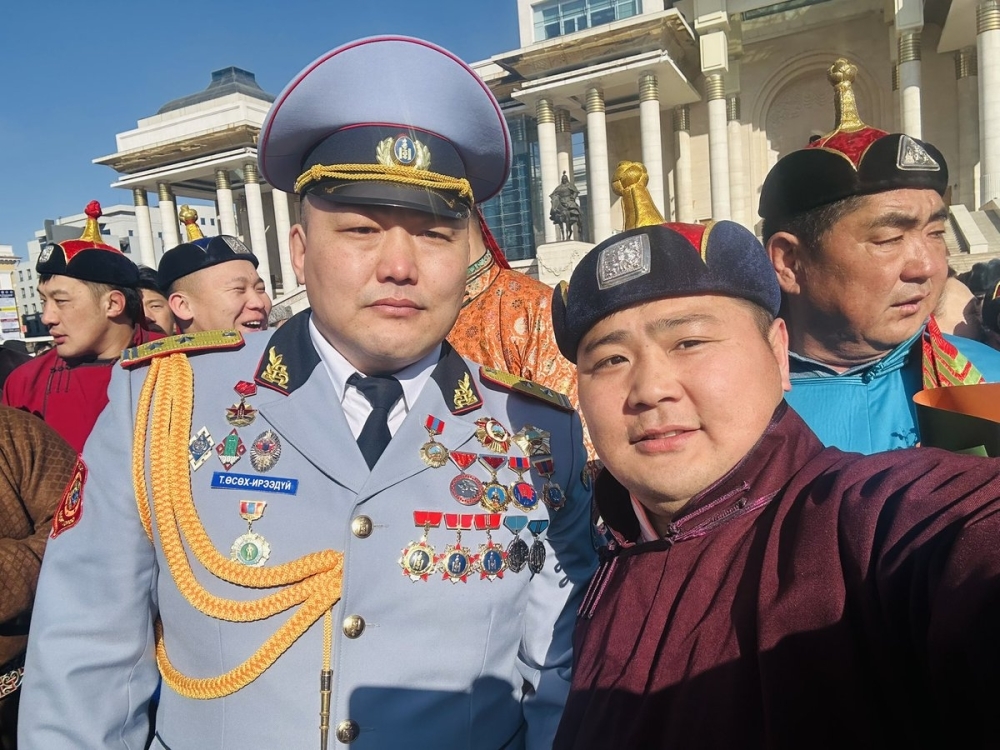 Монгол улсын өсөх идэр харцага Т.Өсөх-Ирээдүйд МУГД цол хүртээлээ