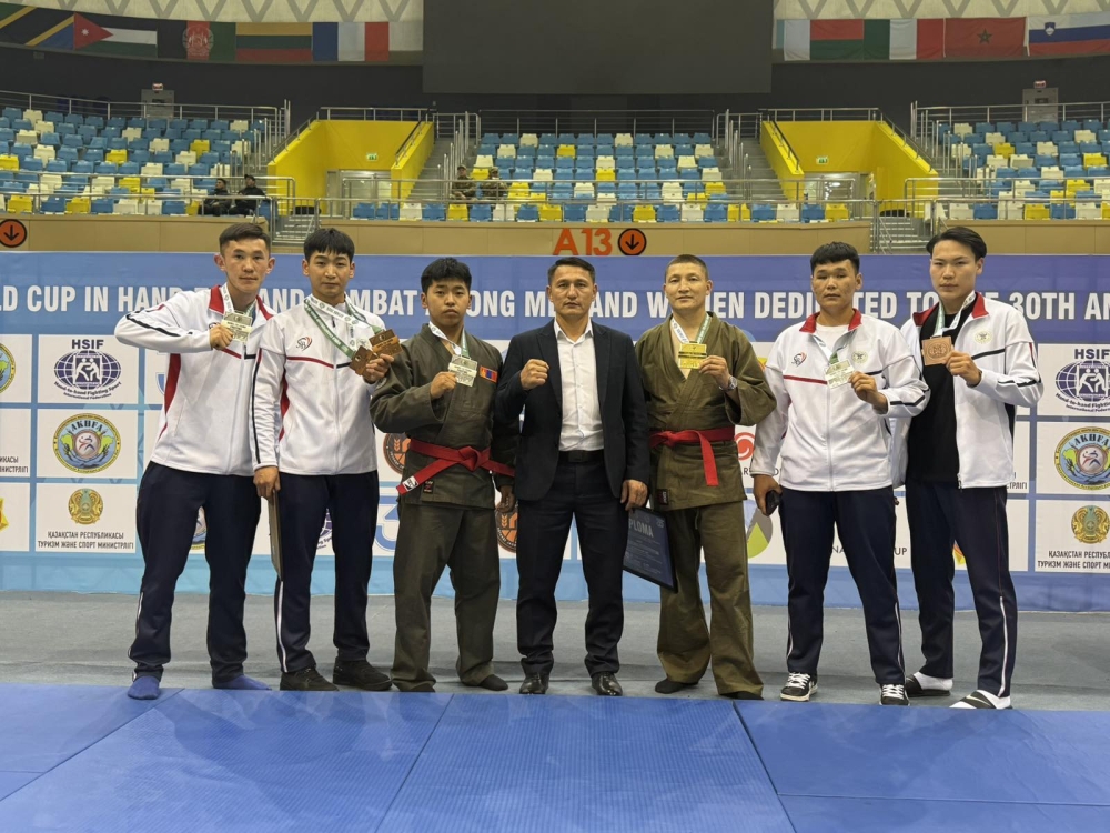 "Астана дэлхийн цом-2025" тэмцээнээс мөнгөн медаль хүртлээ