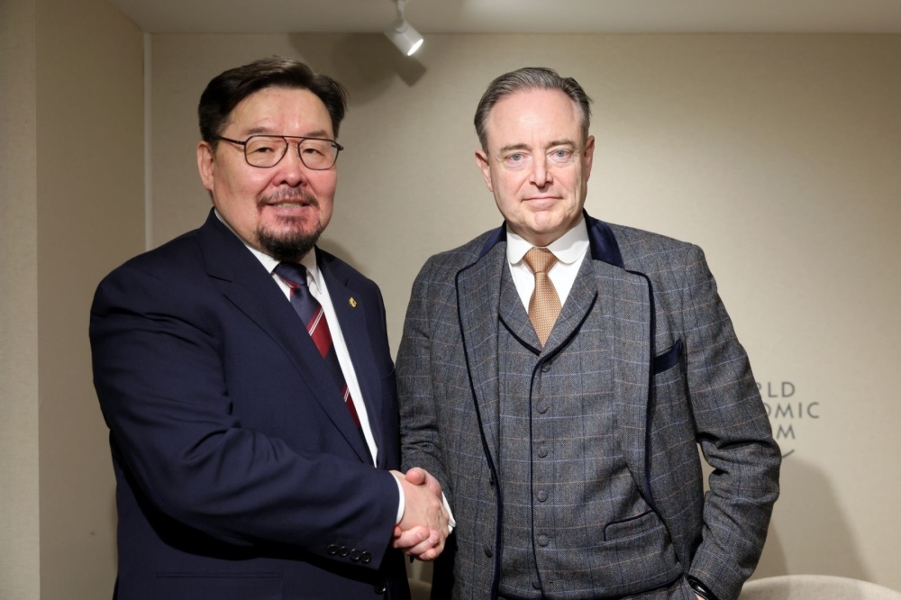 МОНГОЛ УЛСЫН ЕРӨНХИЙ САЙД, БЕЛЬГИЙН ХААНТ УЛСЫН ЕРӨНХИЙ САЙД НАР ДАВОСТ УУЛЗЛАА