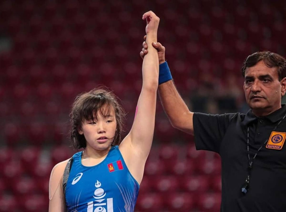 М.Мөнхгэрэл чөлөөт бөхийн “U23”-ын дэлхийн аваргын хүрэл медаль хүртлээ